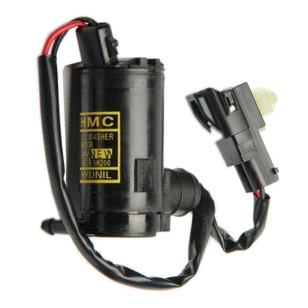 Насос-мотор системы очистки лобового стекла Hyundai HD-65/72/78 D4AL / D4DB / D4DD / D4GA Евро-1/2/3/4/5 | Оригинал